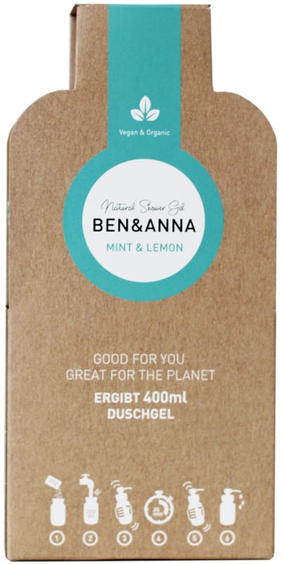 Shower gel flakes, 4 scents | Ben&Anna, 40g