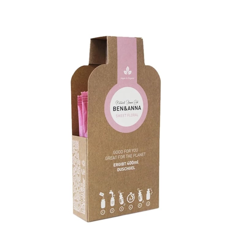 Shower gel flakes, 4 scents | Ben&Anna, 40g