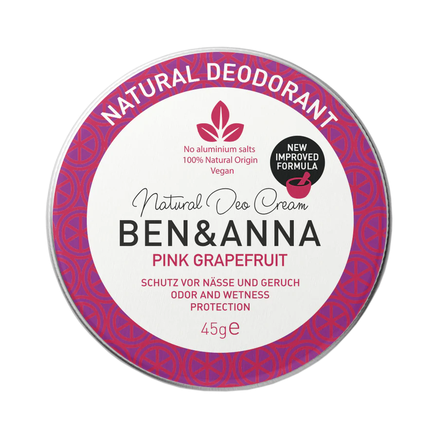 Deodorant cream - 3 scents | Ben&Anna 45g