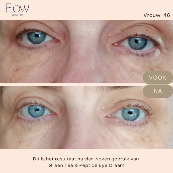 Green Tea & Peptide Eye Cream - Flow Cosmetics - 15ml