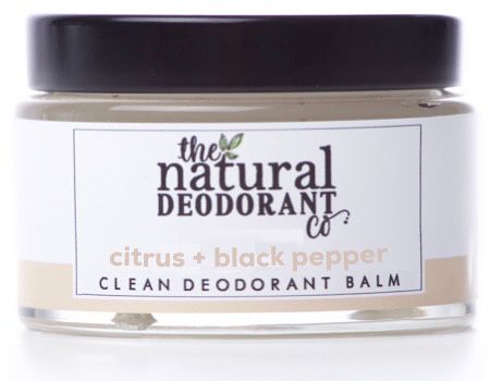 Clean Deodorant Balm Citrus + Black Pepper 55gr - The Natural Deo Co