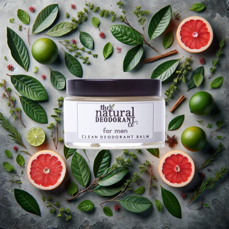 Clean Deodorant Balsem voor Mannen - 55gr - The Natural Deo Co