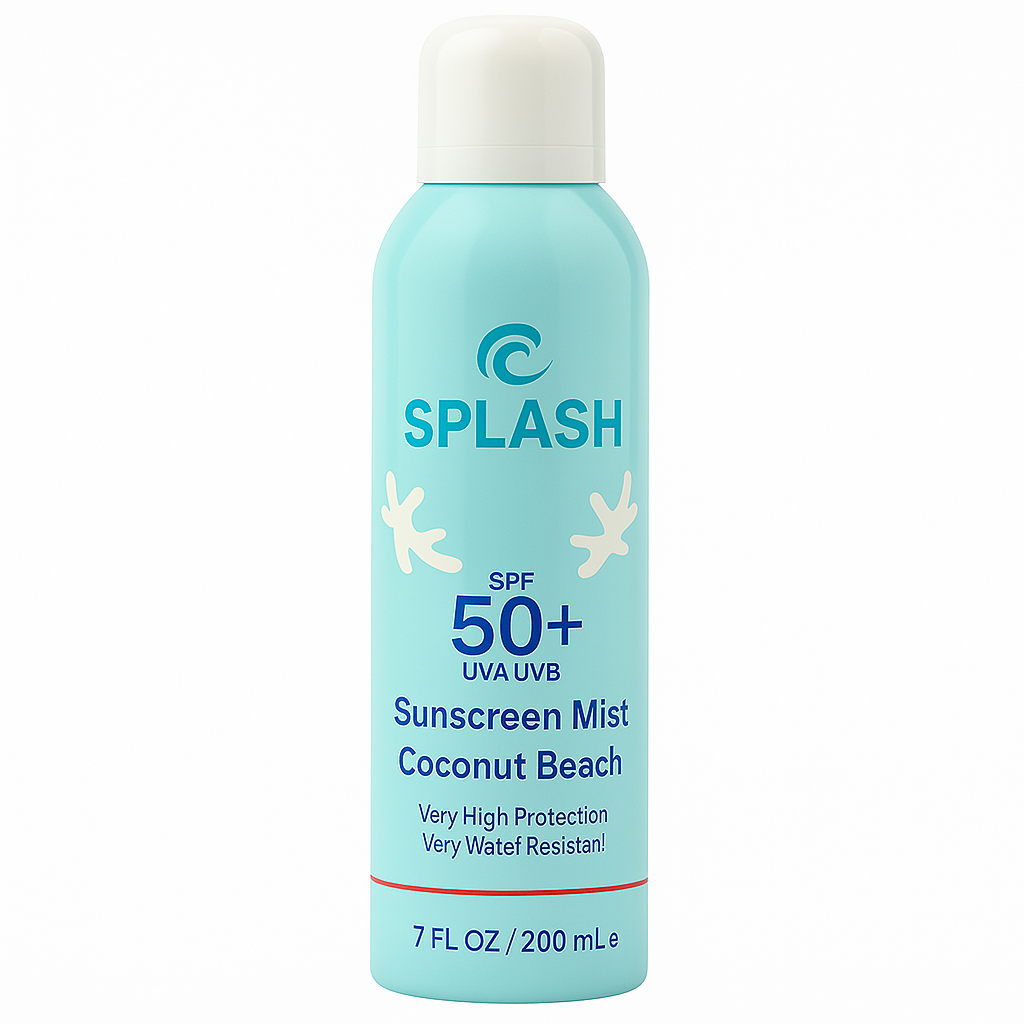 Coconut Beach Sunscreen Mist SPF 50+ - Splash