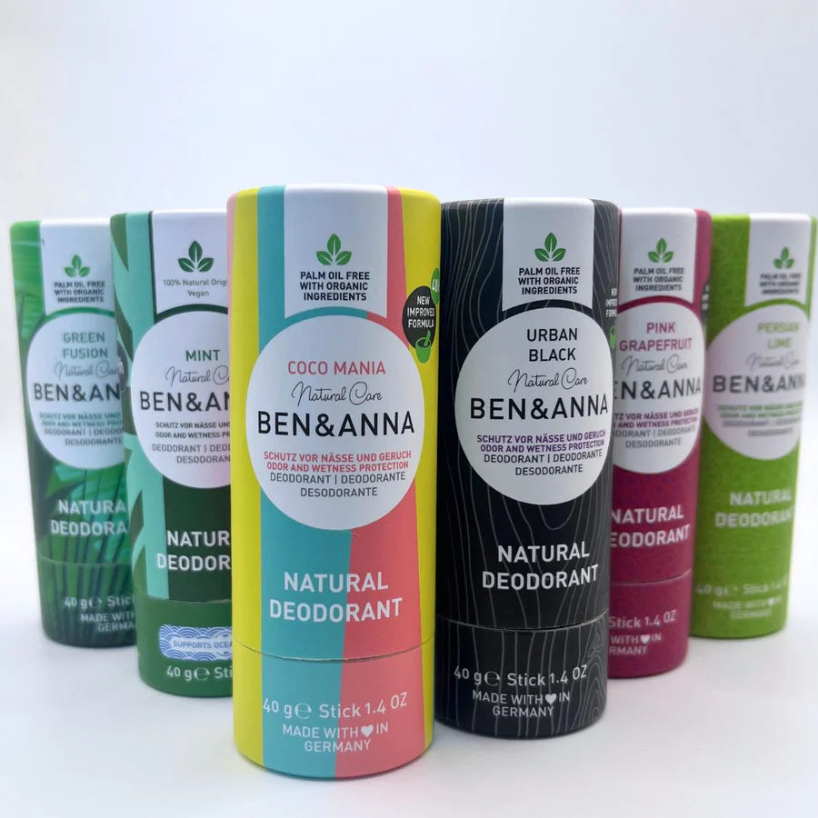 Papertube Deodorant - 7 geuren | Ben&Anna