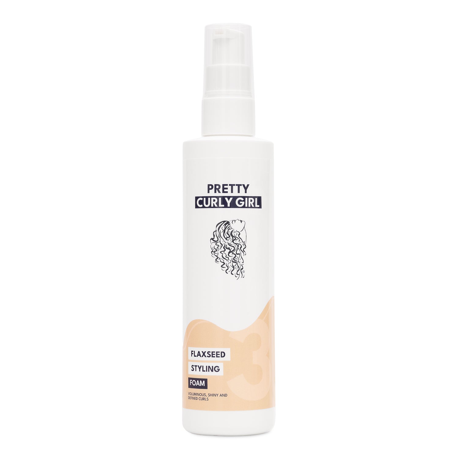 Pretty Curly Girl Flaxseed Styling Foam - 250ml