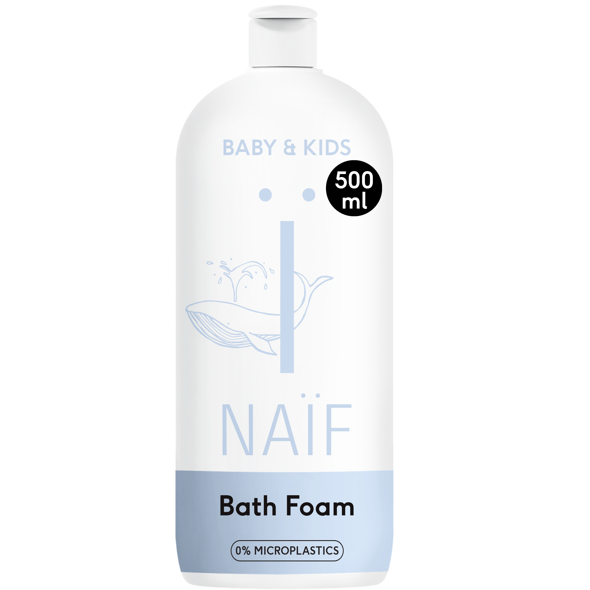 Naïf - Caring bath foam for babies and kids