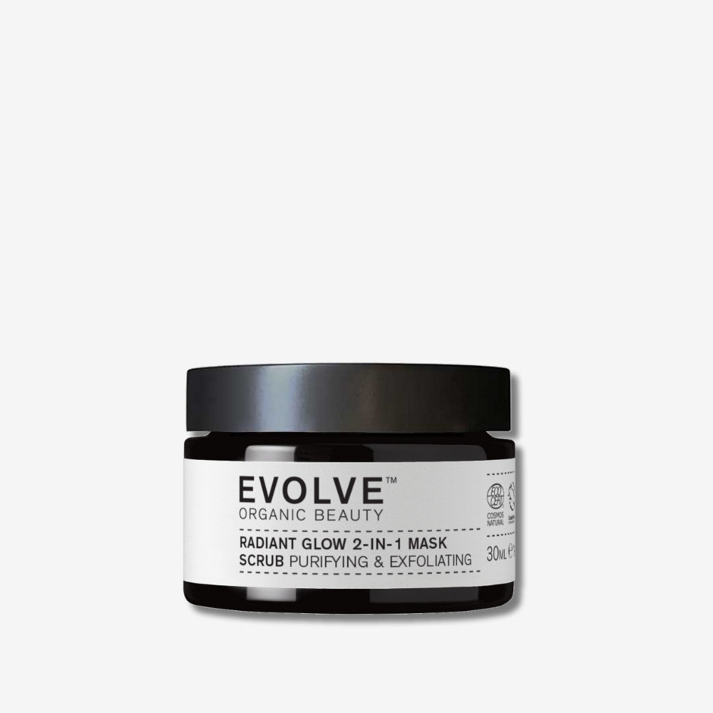 Radiant Glow 2-in-1 mask scrub - Evolve