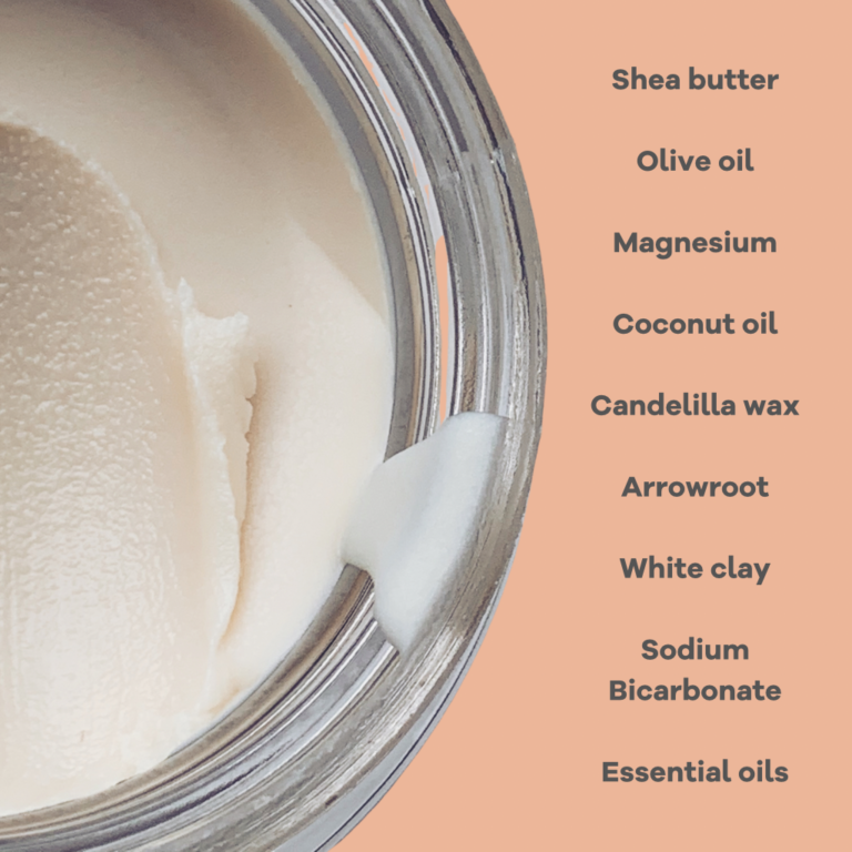 Active Deodorant Balm Orange-Bergamot 55gr - The Natural Deo Co