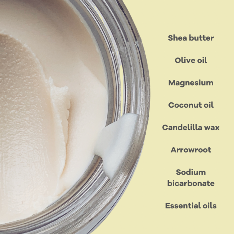 Clean Deodorant Balm Lemon-Geranium 55gr - The Natural Deo Co