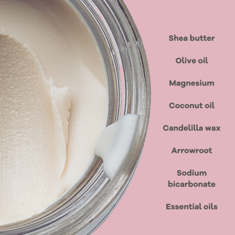 Clean Deodorant Balm Palmarosa-Mandarin | 55g - The Natural Deo Co