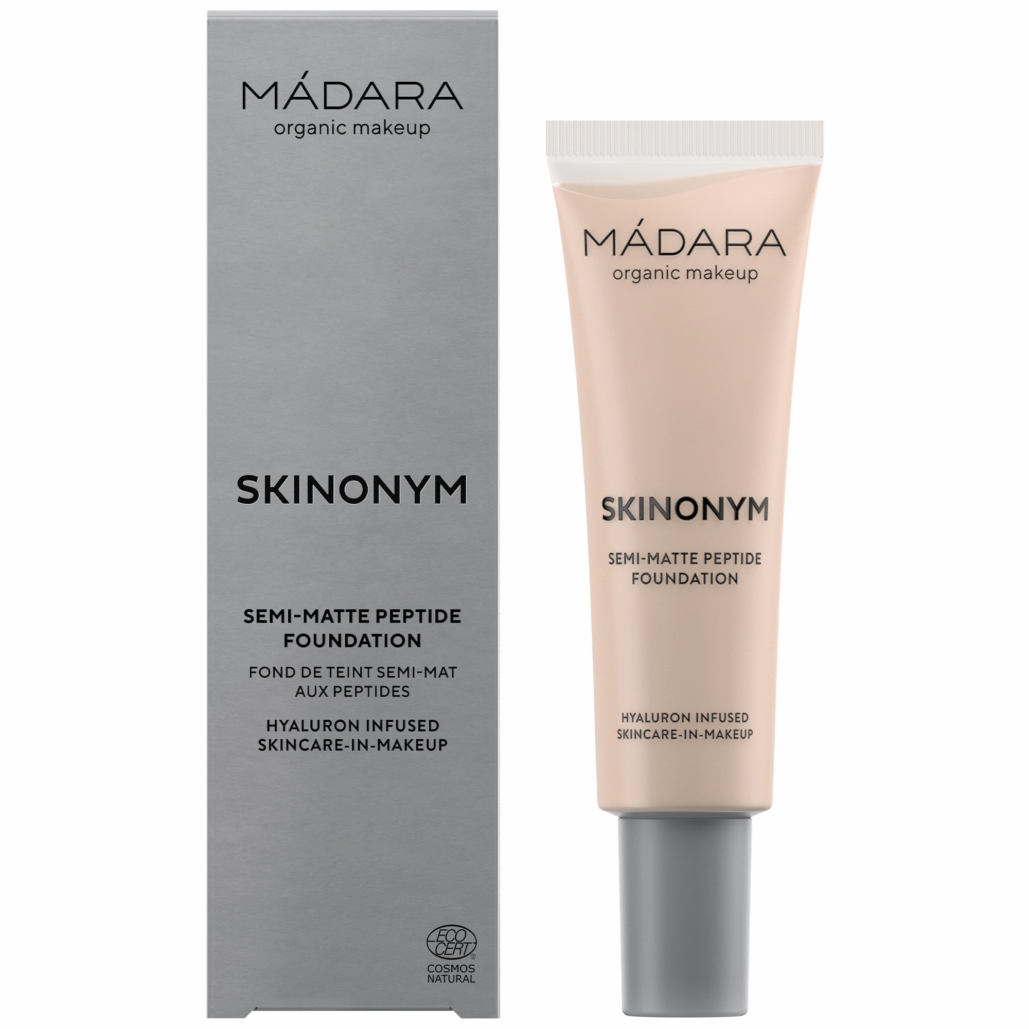 Skinonym - Semi-Matte Peptide Foundation - Madara - 30ml