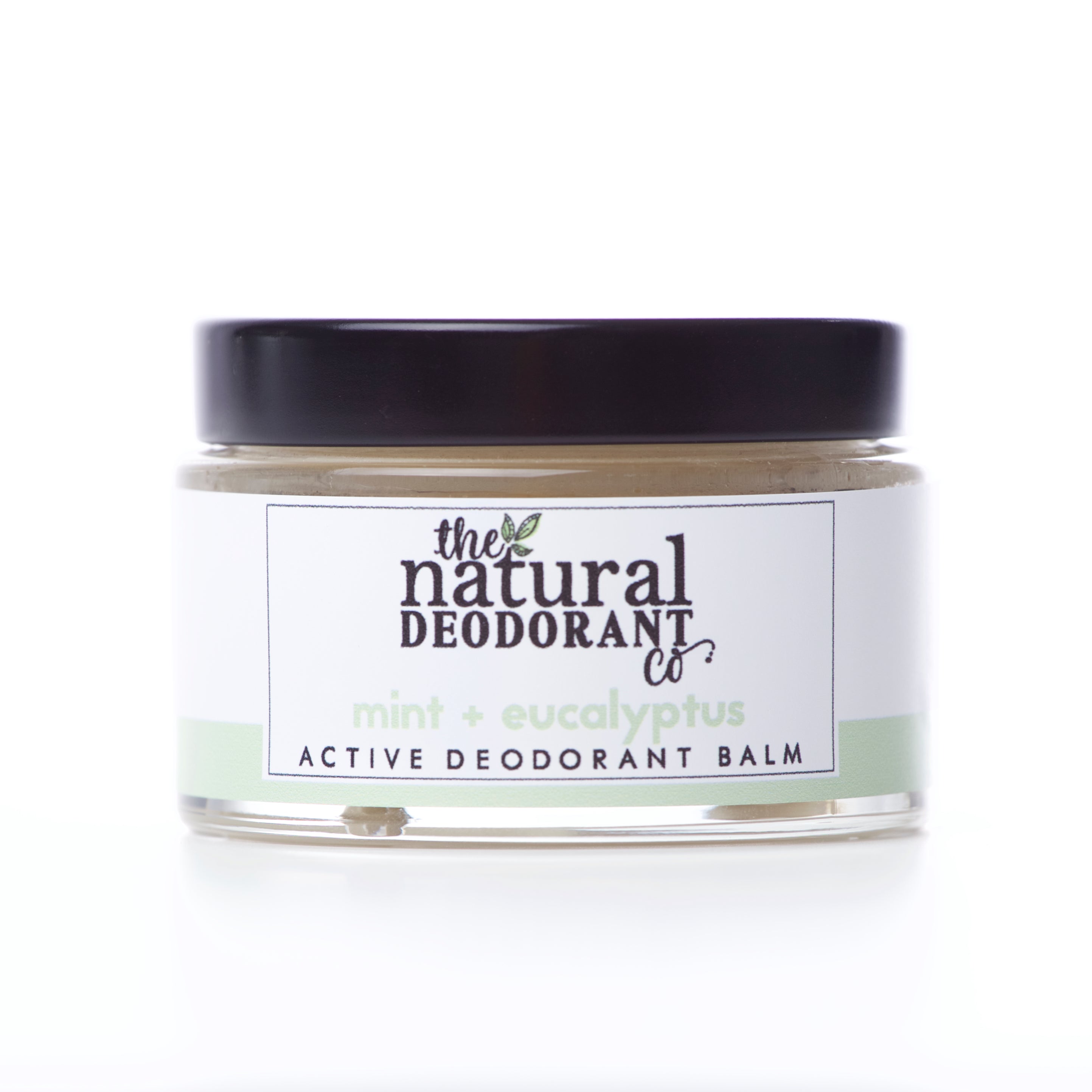 Active Deodorant Balm Mint-Eucalyptus - 55gr - The Natural Deo Co