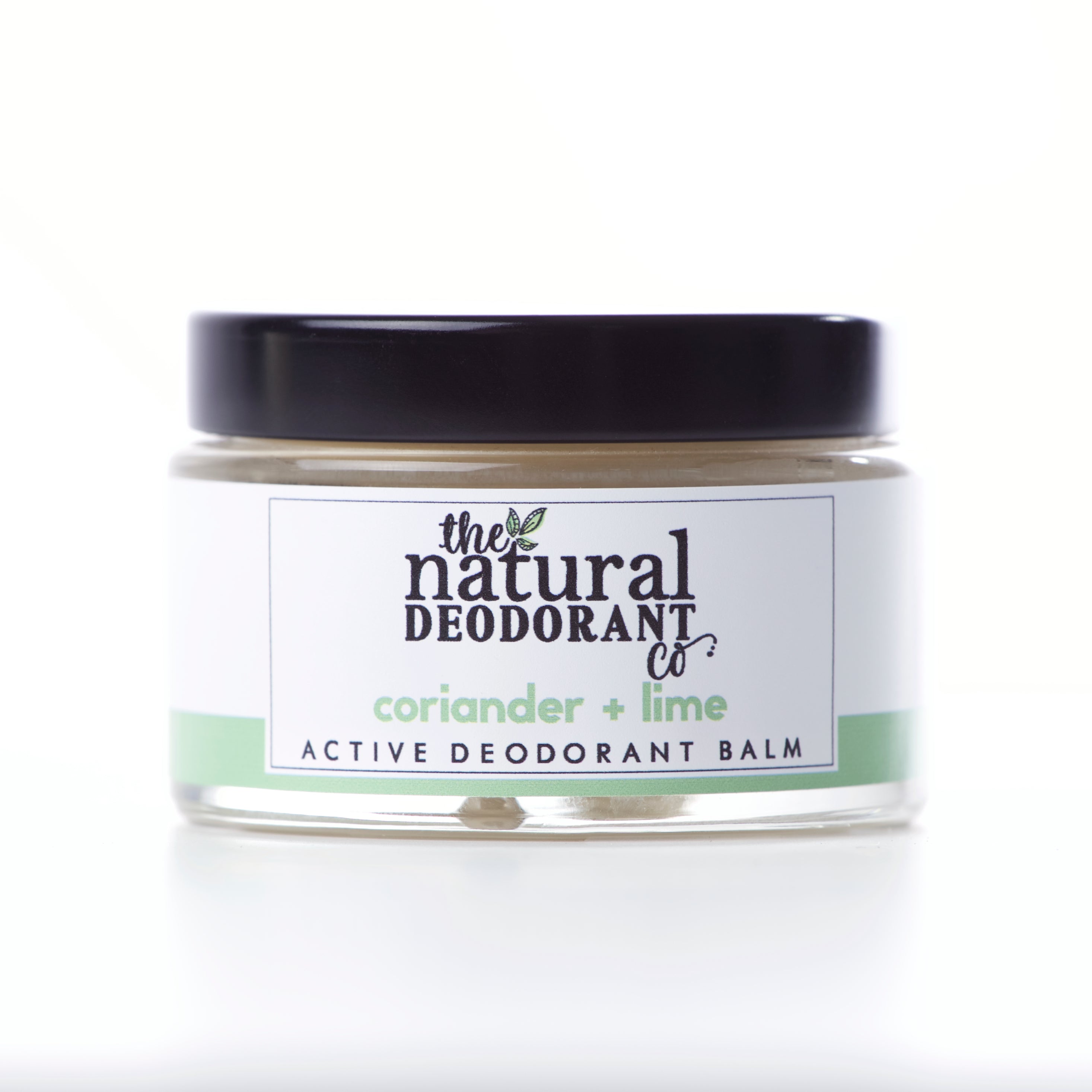 Active Deodorant Balm Coriander - Lime | 55g - The Natural Deo Co