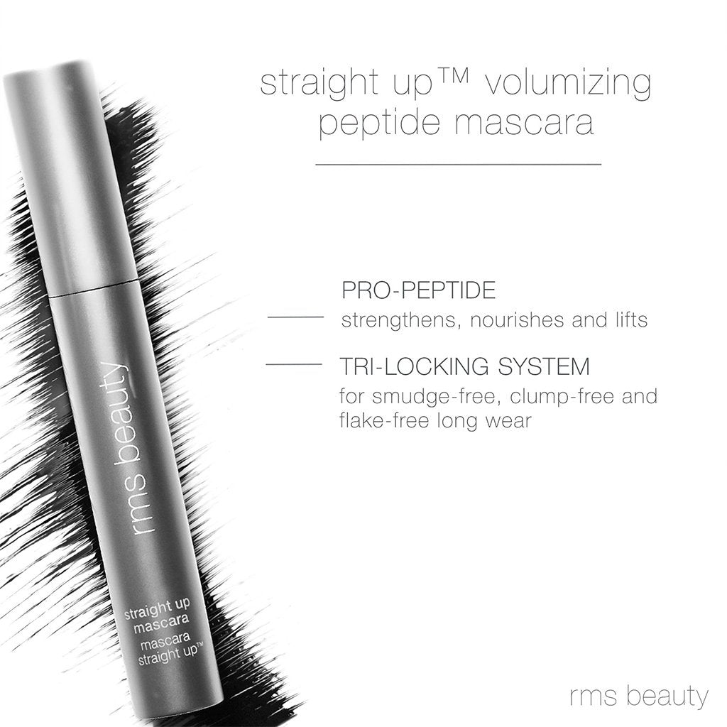 Straight up Volumizing Peptide Mascara - RMS Beauty