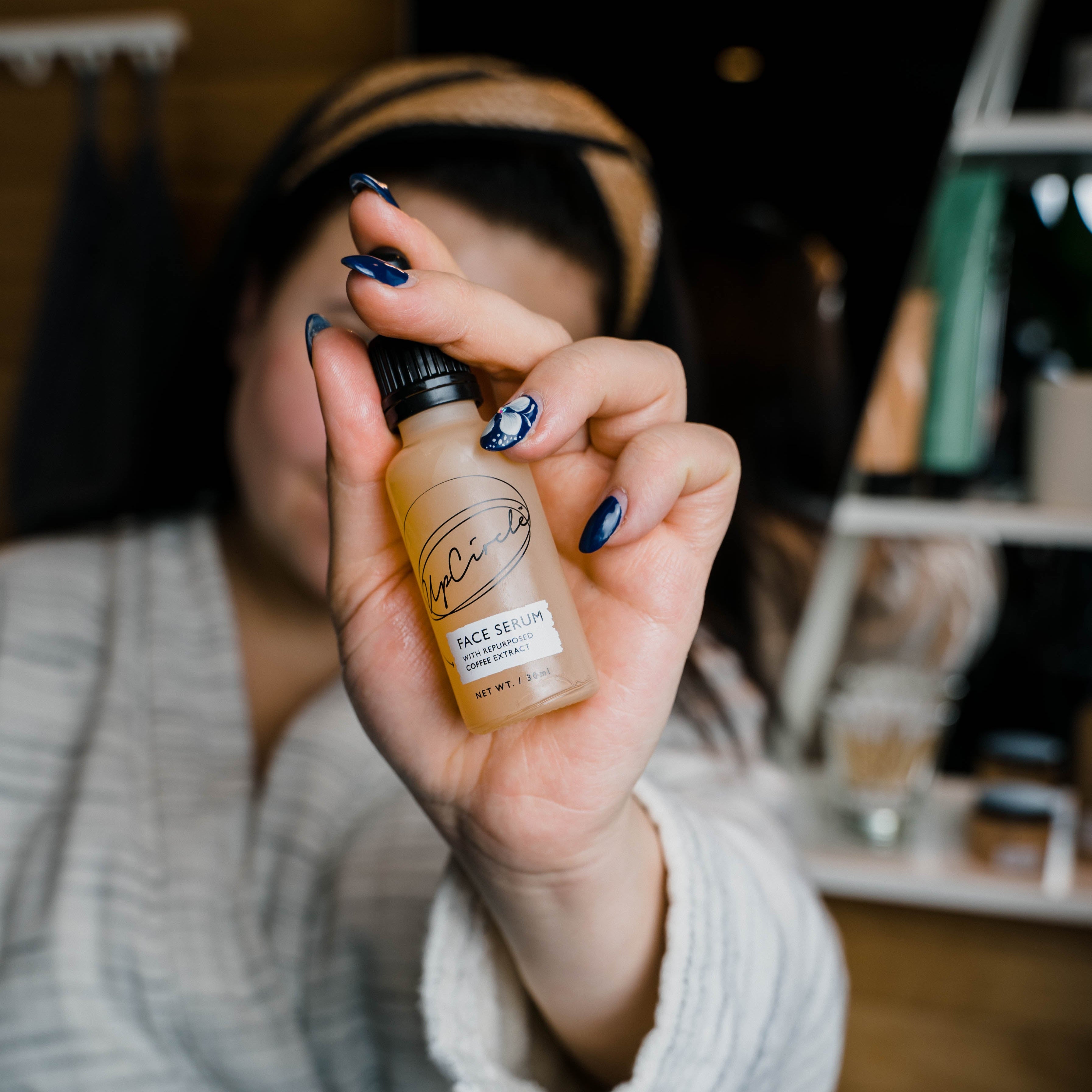 Organic Face Oil met koffie en rozenbottel - Upcircle Beauty - 30ml