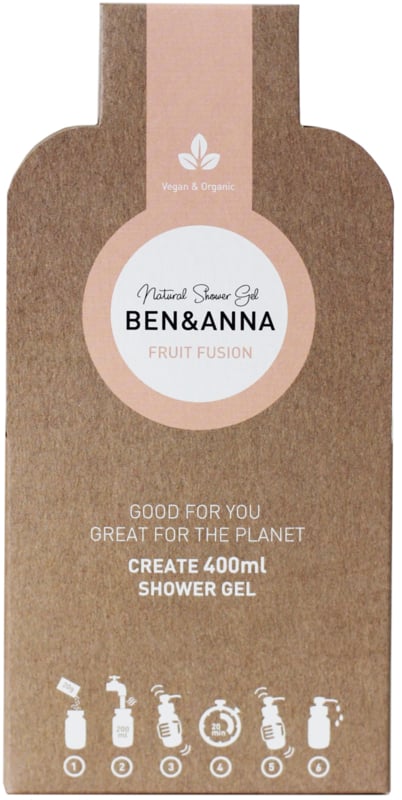 Shower gel flakes, 4 scents | Ben&amp;Anna, 40g