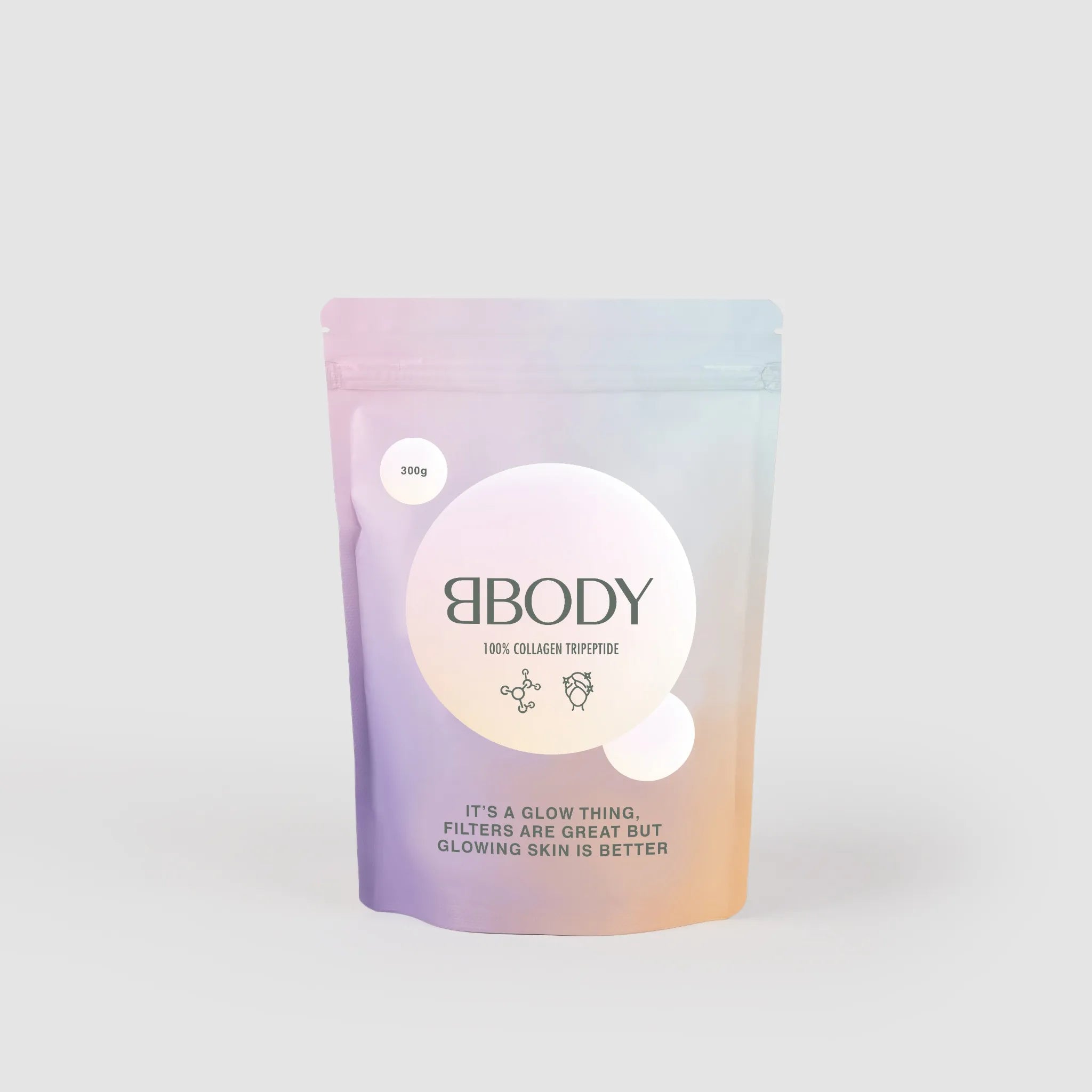 BBody – 100% Tripetide Hydrolyzed Collageen – 300 g poeder