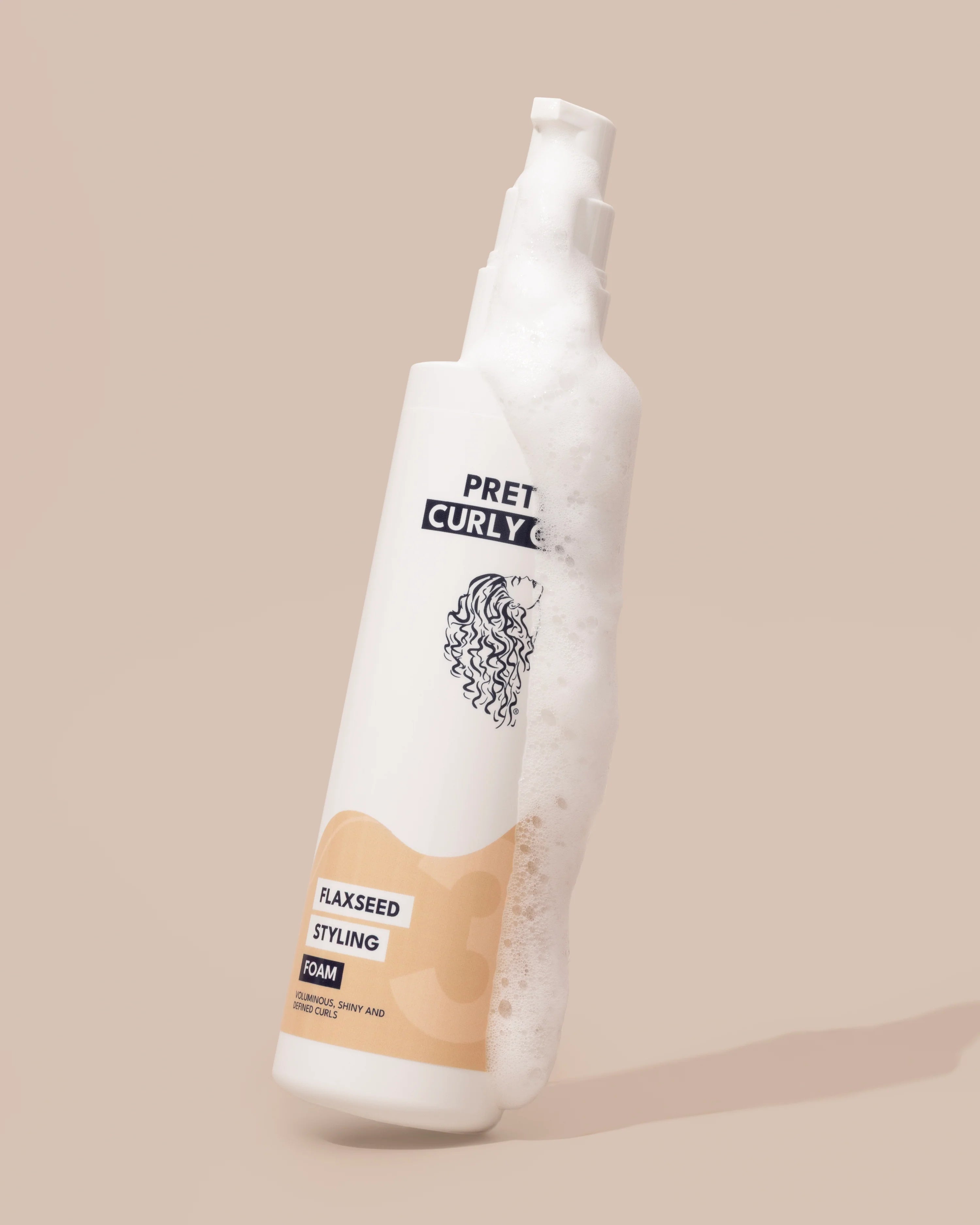 Pretty Curly Girl Flaxseed Styling Foam - 250ml