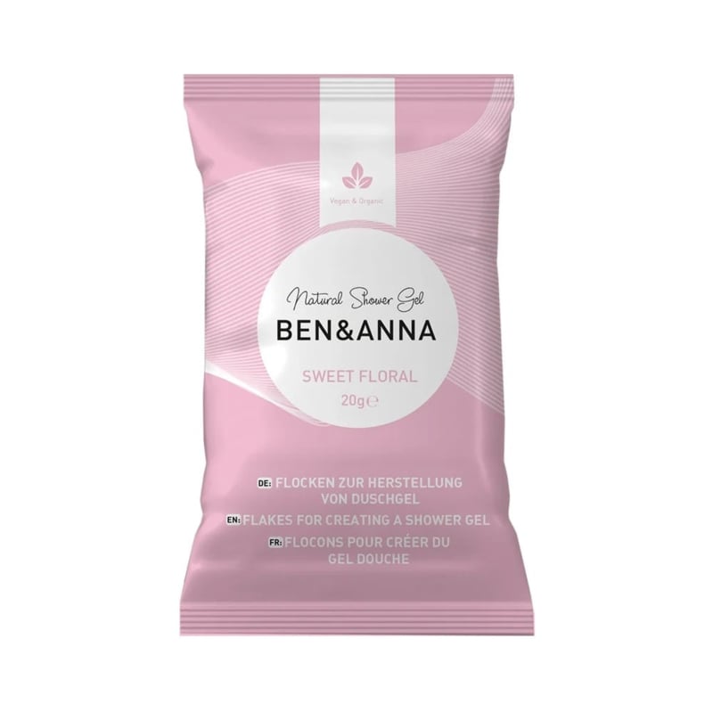 Shower gel flakes, 4 scents | Ben&amp;Anna, 40g