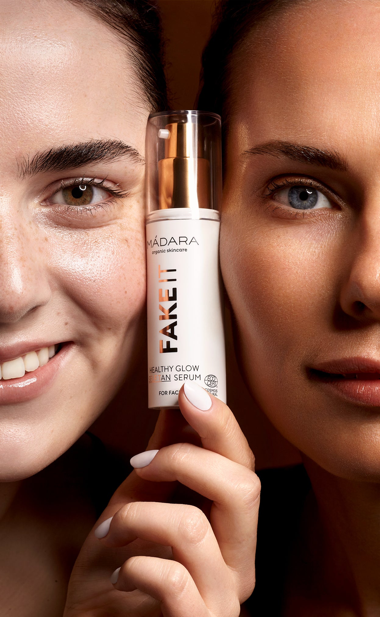 Fake it Healthy Glow Selftan facial serum - Madara