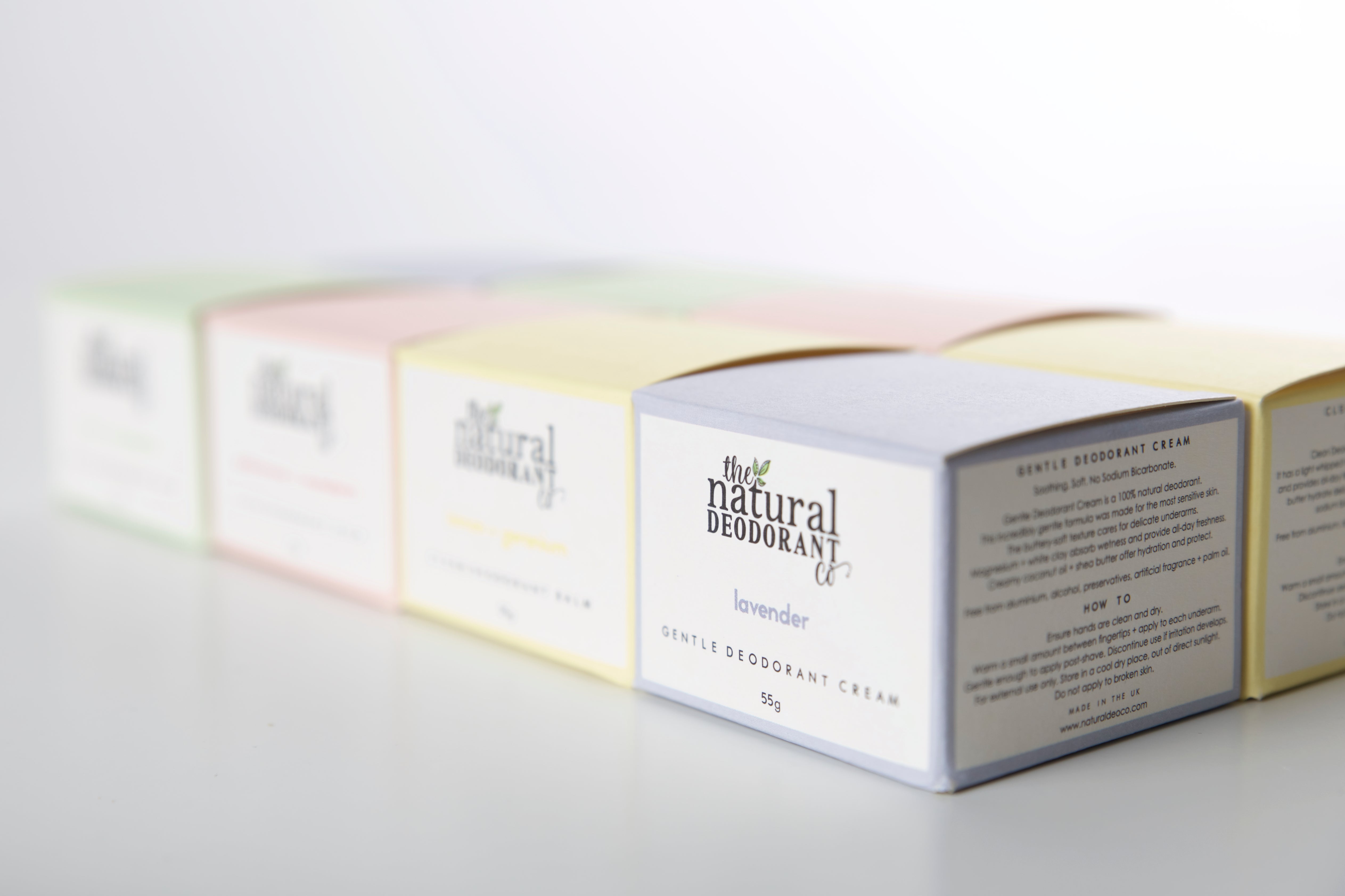 Gentle Deodorantcrème Tangerine | 55gr The Natural Deo Co